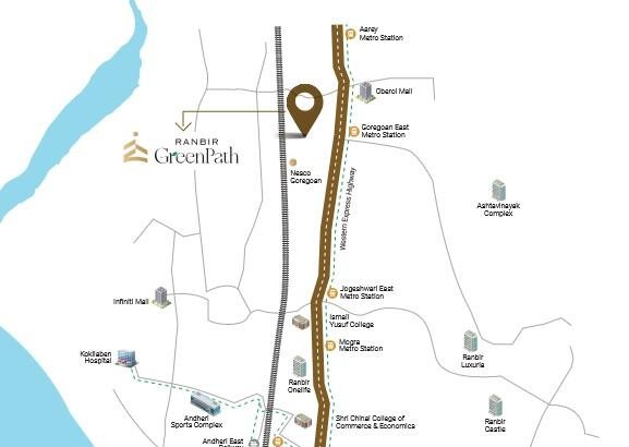 Ranbir Greenpath location map image